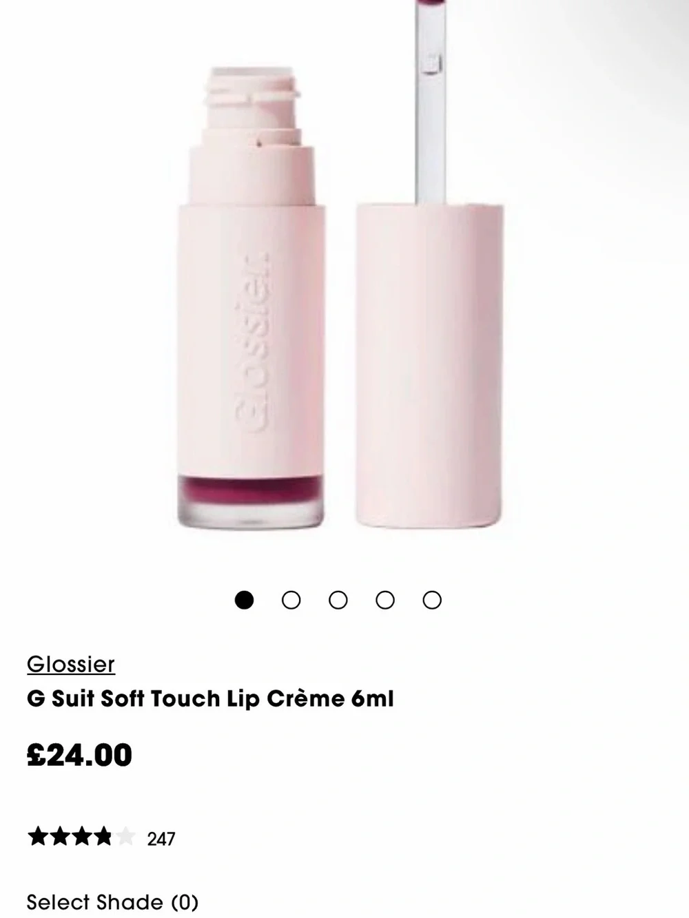 Glossier Lip Balm Tint Trio — Tempo, Strike, Flip